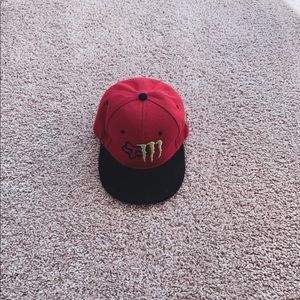 pink fox racing hat 🦊